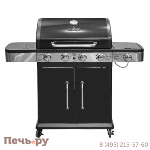 Газовый гриль Bellagio Villa 400 Black фото