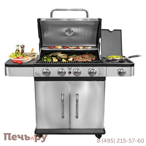 Газовый гриль Bellagio Villa 400 Silver фото 3