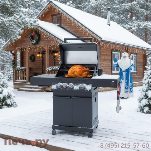 Газовый гриль Primeliner G class 3B комплектация Delux фото 5