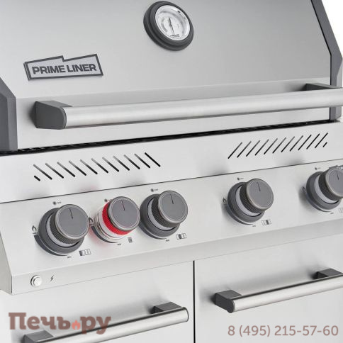 Газовый гриль Primeliner S class 4B комплектация Delux фото 17