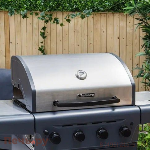 Газовый гриль Sahara Performer 4 BBQ Charcoal фото 4