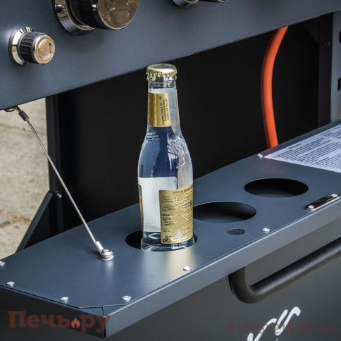 Газовый гриль Sahara X450 4 Burner BBQ Smokey Teal фото 15