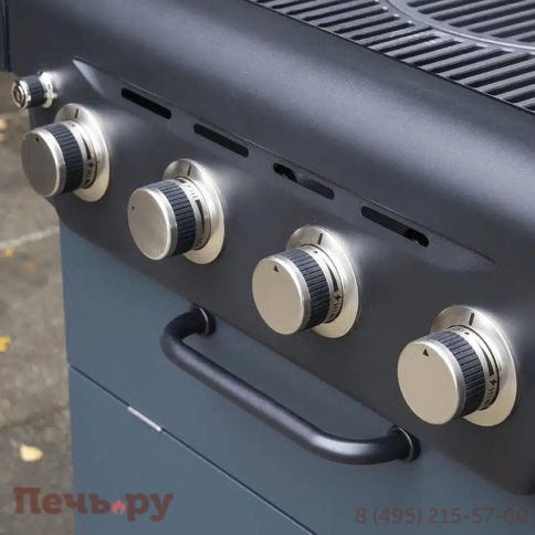 Газовый гриль Sahara X475 4 B BBQ Trolley Smokey Teal фото 17