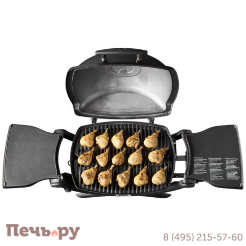 Газовый гриль Weber Q 1200 Black Line фото 4