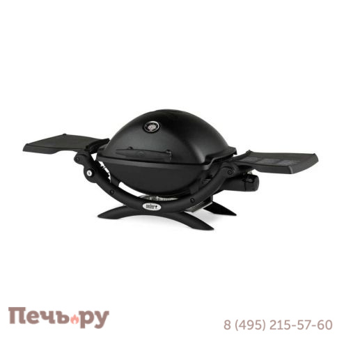 Газовый гриль Weber Q 1200 Black Line фото