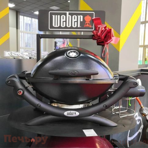 Газовый гриль Weber Q 2200 Black Line фото 6