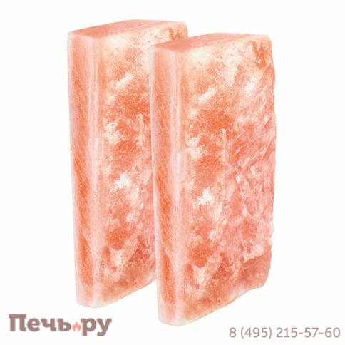 Гималайская соль, плитка натуральная 20х10х2,5см (цена за 1 шт.) фото