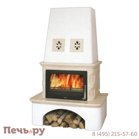 Готовый камин ABX Laponie с теплообменником фото 3