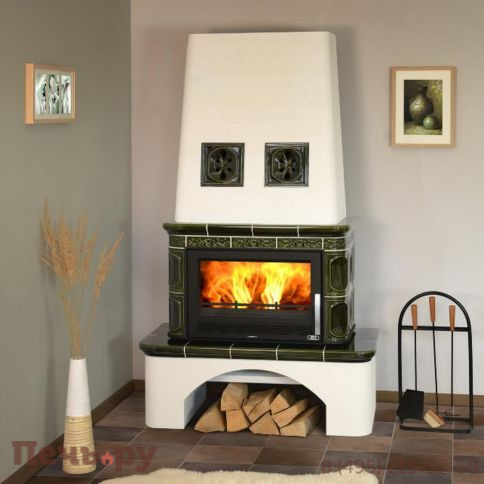 Готовый камин ABX Laponie с теплообменником фото 4