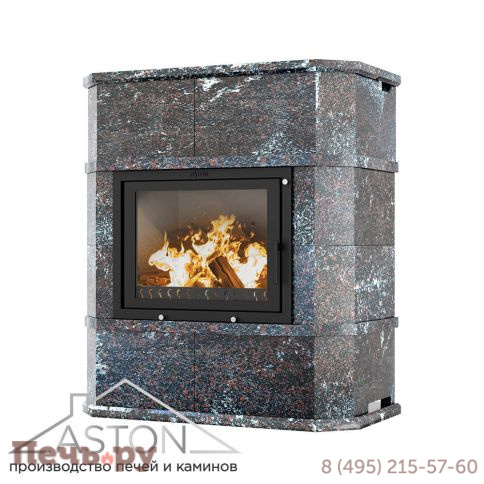 Готовый камин Aston 700 Bran H-1276 Амфиболит фото