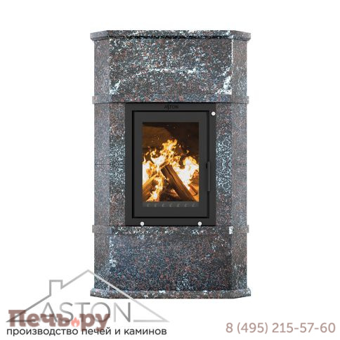 Готовый камин Aston Вертикаль Bran H-1346 Амфиболит фото 3