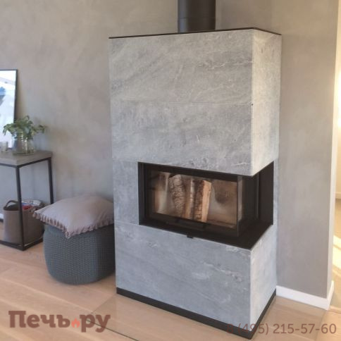 Готовый камин Contura i41 T (талькомагнезит) фото 3