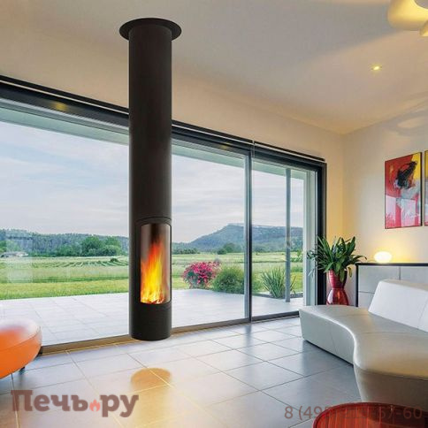 Готовый камин Focus Slimfocus подвесной, поворачивающийся фото