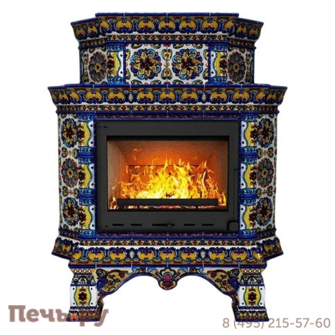 Готовый камин КимрПечь Кострома двухъярусный угловой с топкой Астов К7454 фото 16