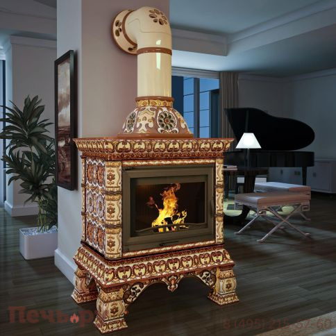 Готовый камин КимрПечь Кострома пристенный фото 17