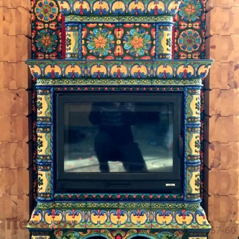 Готовый камин КимрПечь Кострома пристенный-двухъярусный фото 21