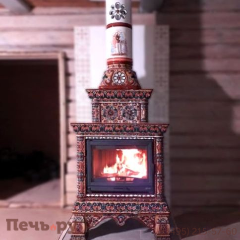 Готовый камин КимрПечь Кострома пристенный-двухъярусный фото 22