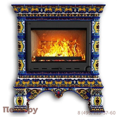 Готовый камин КимрПечь Кострома пристенный с топкой Астов К7454 фото 17