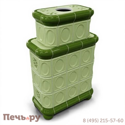 Готовый камин КимрПечь Медальон двухъярусный центральный с топкой Астов К7454 фото 17