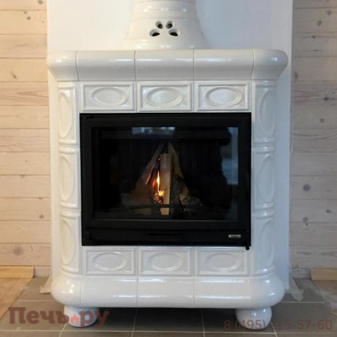 Готовый камин КимрПечь Медальон пристенный фото 30