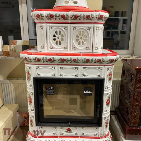 Готовый камин КимрПечь Медальон пристенный-двухъярусный фото 17