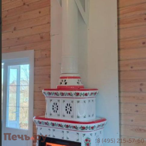 Готовый камин КимрПечь Медальон пристенный-двухъярусный фото 22