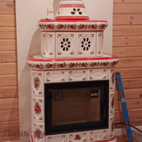 Готовый камин КимрПечь Медальон пристенный-двухъярусный фото 37