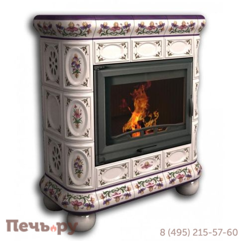 Готовый камин КимрПечь Медальон пристенный фото