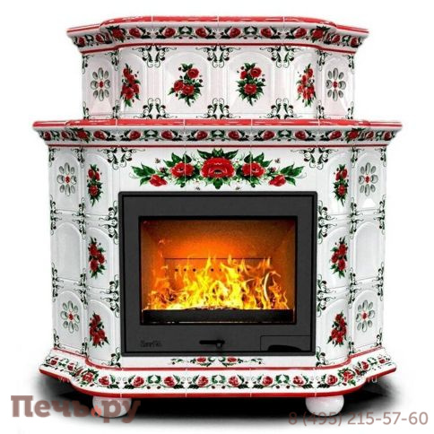 Готовый камин КимрПечь Прованс двухъярусный угловой с топкой Астов МЛ 700 фото 15