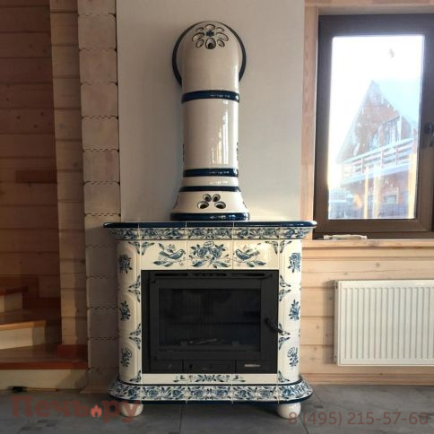 Готовый камин КимрПечь Прованс пристенный фото 32