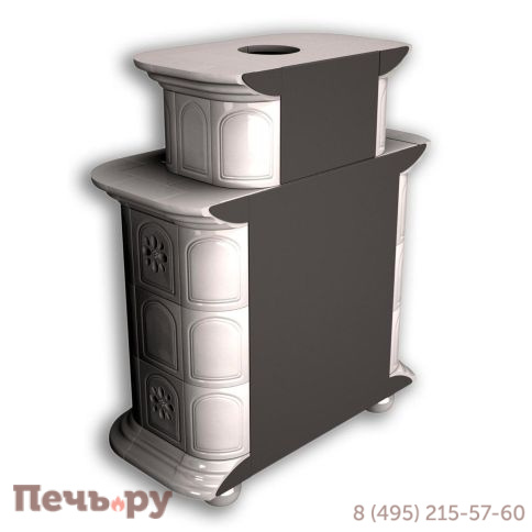 Готовый камин КимрПечь Прованс пристенный двухъярусный фото 34