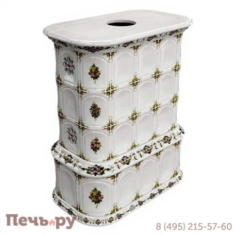 Готовый камин КимрПечь Прованс с дровником центральный с топкой Астов МЛ 700 фото 19