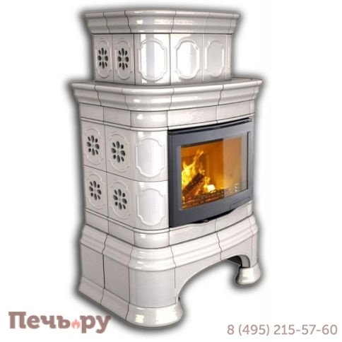 Готовый камин КимрПечь Сконе пристенный-двухъярусный фото