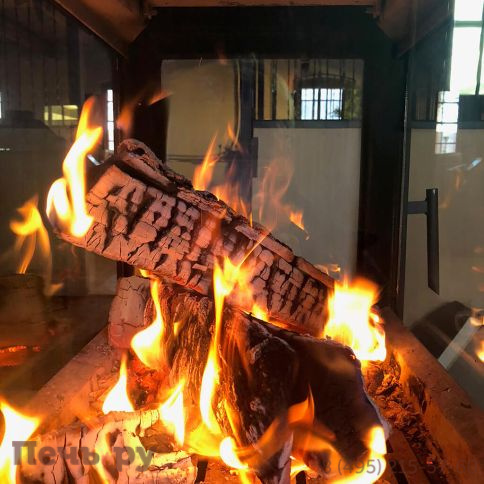 Готовый камин Liseo Castiron LCI 5 Sky G4, труба 2 м. фото 6