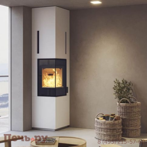Готовый камин Nordpeis Odense High + топка S-31A Exclusive, 6кВт фото 3