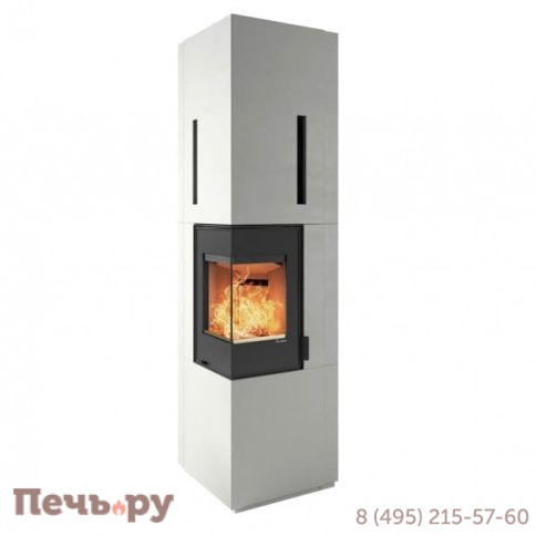 Готовый камин Nordpeis Odense High + топка S-31A Exclusive, 6кВт фото