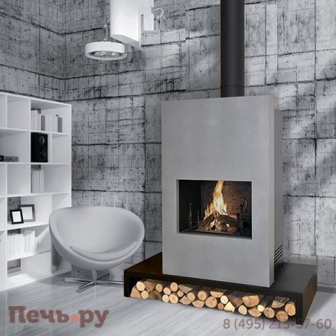 Готовый камин Polyflam P'tiot Cube 520 фото