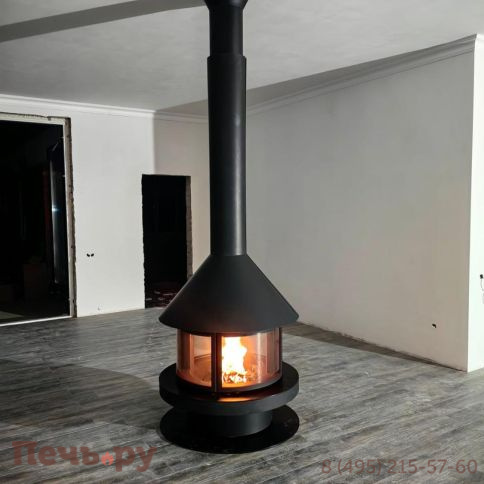 Готовый камин Rocal Gala черный фото 12