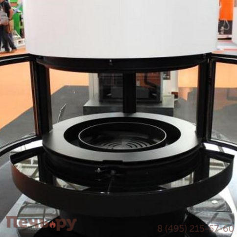 Готовый камин Rocal Prune белый фото 3