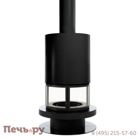 Готовый камин Rocal Prune черный фото