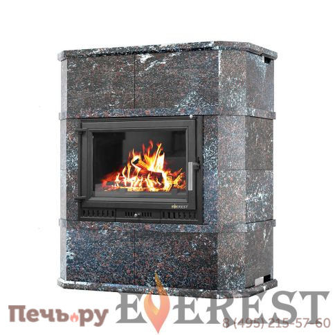 Готовый камин Везувий Everest Z14 Bran Н-1180 Амфиболит фото