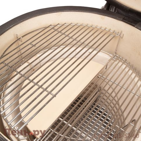 Гриль Yakiniku Kamado XLarge вкл. основание, боковые столики и Pro набор фото 8