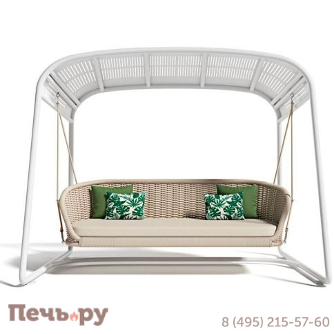 Качели плетеные с подушкой Atmosphera Ludo фото 4