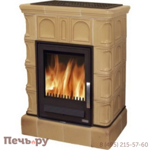 Кафельная печь ABX Britania (кафельный цоколь) фото