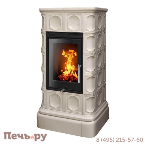 Кафельная печь ABX Kaledonie NI, низкая, вставка York NI фото