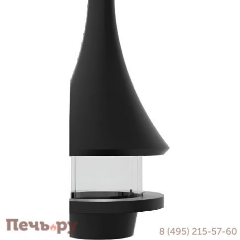 Камин Aves Венеция 12 со стеклом пристенный фото 3