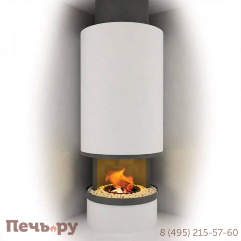 Камин Fabrica Nametkin N-4 без стекла, столешница-камушки фото 4