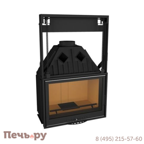 Камин Мета (облицовка Амулет 800 и топка Эльба 800 П) фото 3