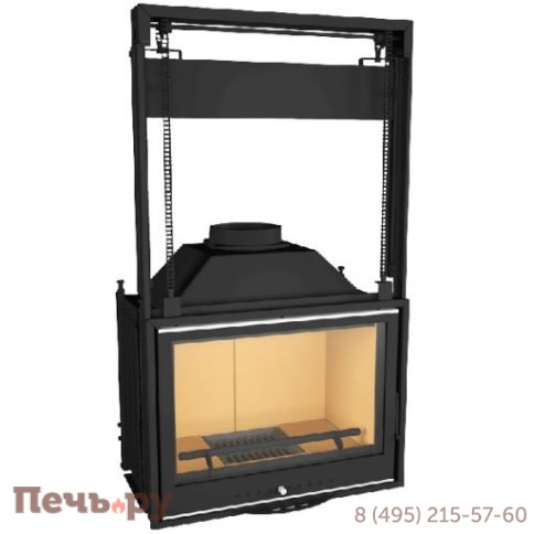 Камин Мета (облицовка Нота и топка Эльба 700 П) фото 3