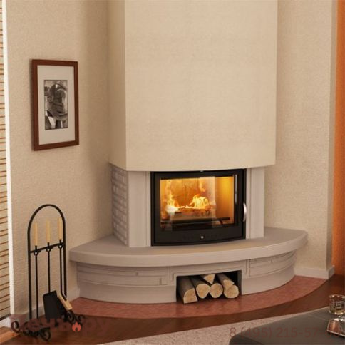 Камин Мета (облицовка Ода 700/800 и топка Панорама 700 П) фото